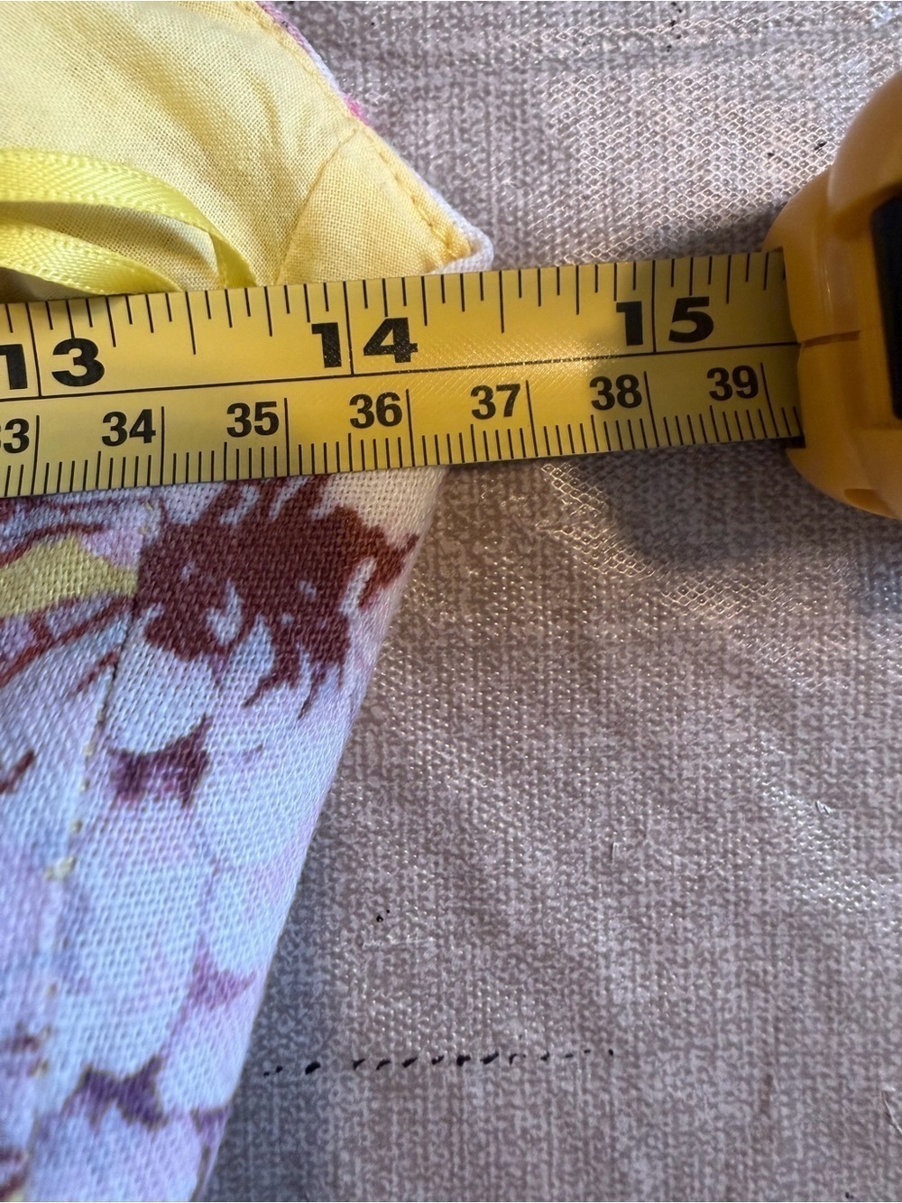 Bardot LaBella Floral Midi Dress Size XS / 2 Yellow Pink Cottagecore Romantic - Picture 11 of 14